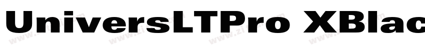 UniversLTPro XBlackO字体转换 UniversLTPro XBlackO字体转换